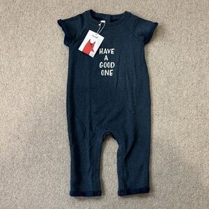 Oeuf Dark Blue Kids Bodysuit